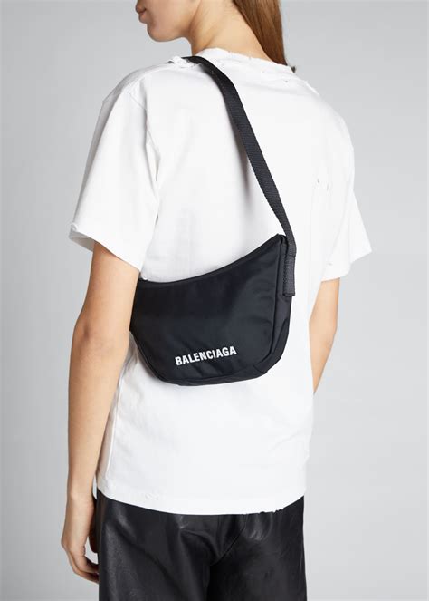 balenciaga wheel sling bag